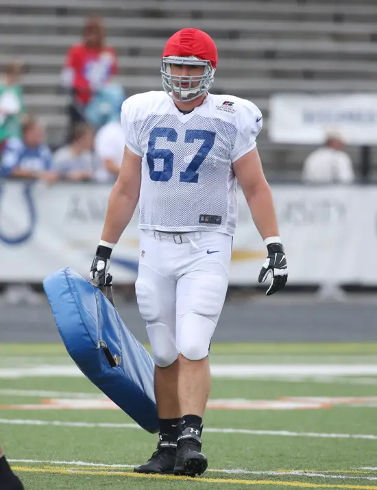 Emmett Cleary, Indianapolis Colts (July 31, 2013)