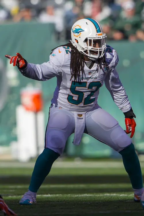 Kelvin Sheppard, Miami Dolphins (November 29, 2015)