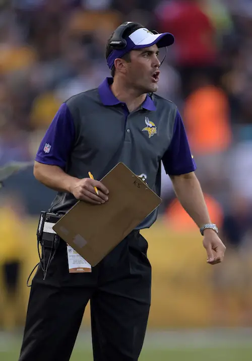 Kevin Stefanski, Minnesota Vikings (August 9, 2015)