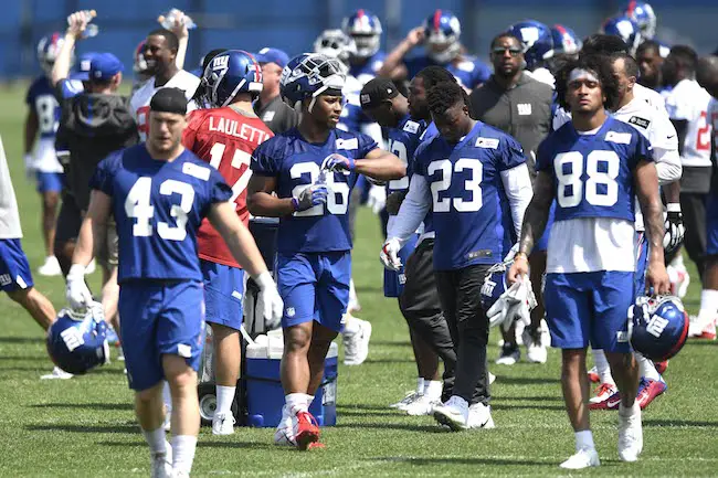 Open practices return to Giants Training Camp