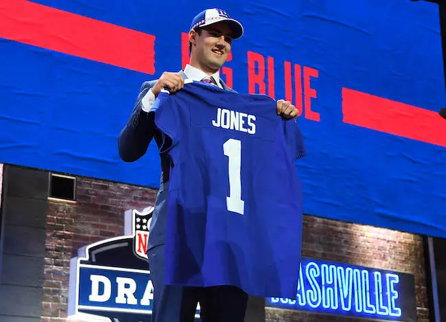 Daniel Jones, New York Giants (April 25, 2019)
