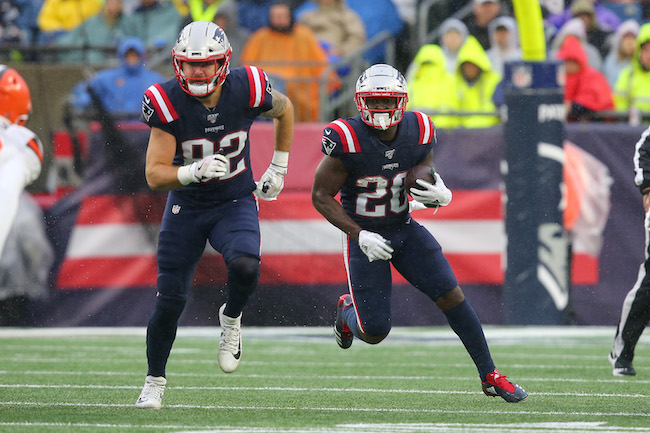 Eric Tomlinson, New England Patriots (October 27, 2019)
