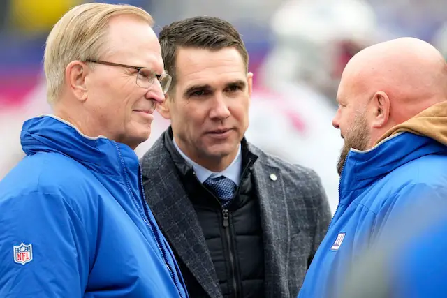 John Mara, Joe Schoen, and Brian Daboll; New York Giants (November 26, 2023)