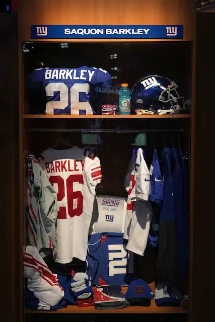 Saquon Barkley, New York Giants (February 7, 2022)