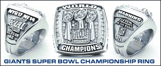 New York Giants Receive Their Super Bowl Rings - Big Blue Interactive