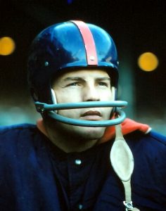 Frank Gifford, New York Giants (November 17, 1957)