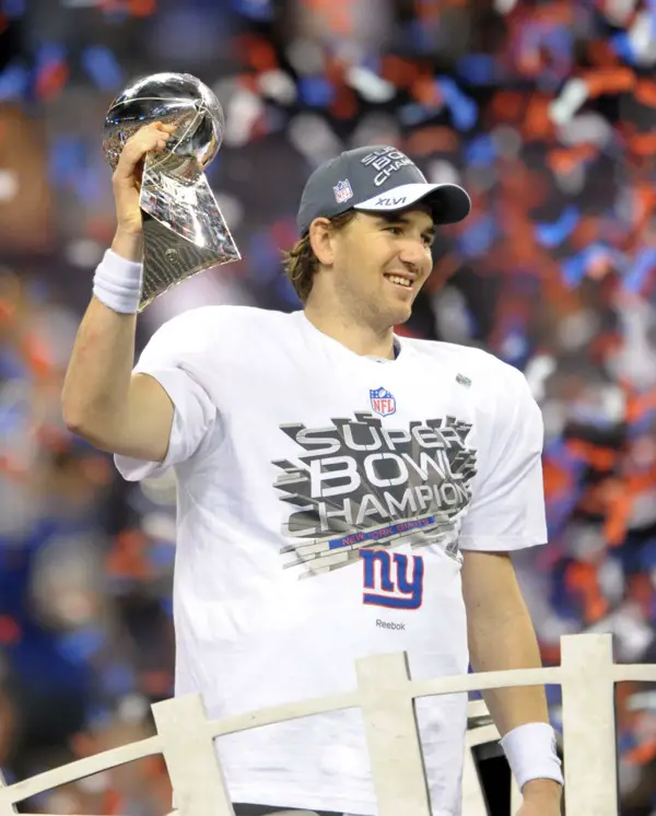 Eli Manning, New York Giants (February 5, 2012)