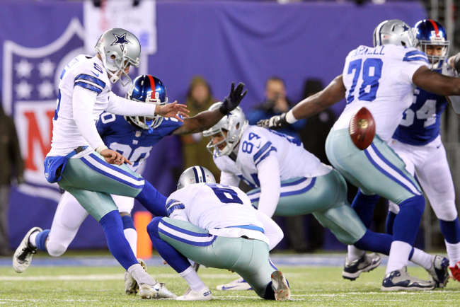 Dan Bailey, Dallas Cowboys (November 24, 2013)