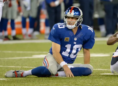 Eli Manning, New York Giants (September 15, 2013)