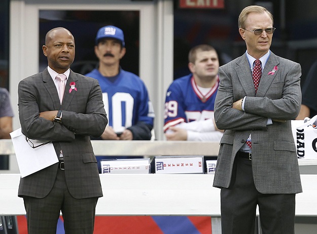 Jerry Reese and John Mara, New York Giants (October 6, 2013)