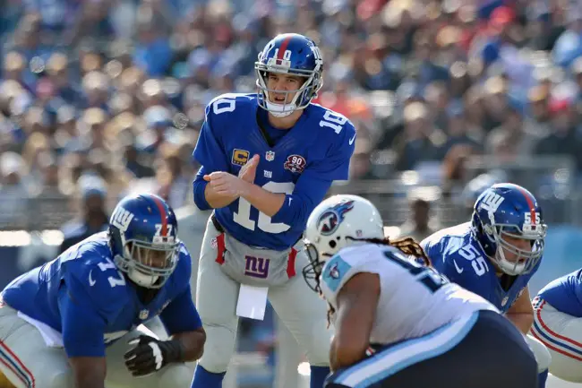 Eli Manning, New York Giants (December 7, 2014)