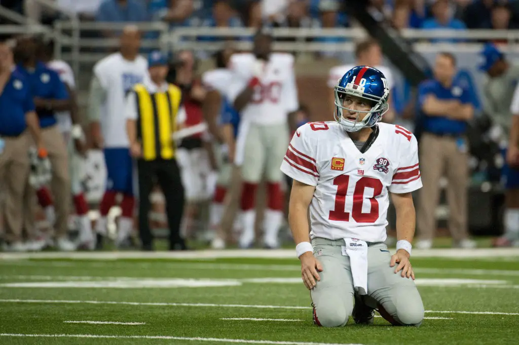 Eli Manning, New York Giants (September 8, 2014)
