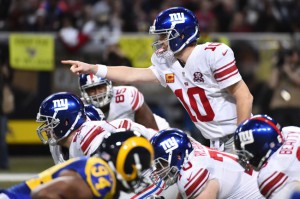 Eli Manning, New York Giants (December 21, 2014)
