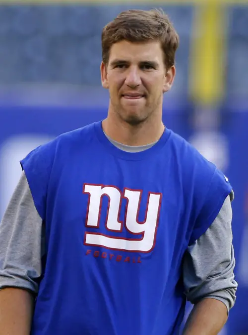 Eli Manning, New York Giants (August 28, 2014)