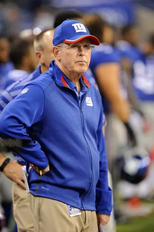 Tom Coughlin, New York Giants (August 16, 2014)