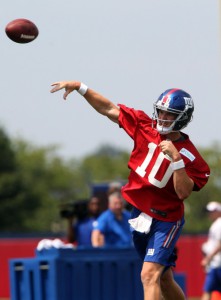 Eli Manning, New York Giants (July 22, 2014)