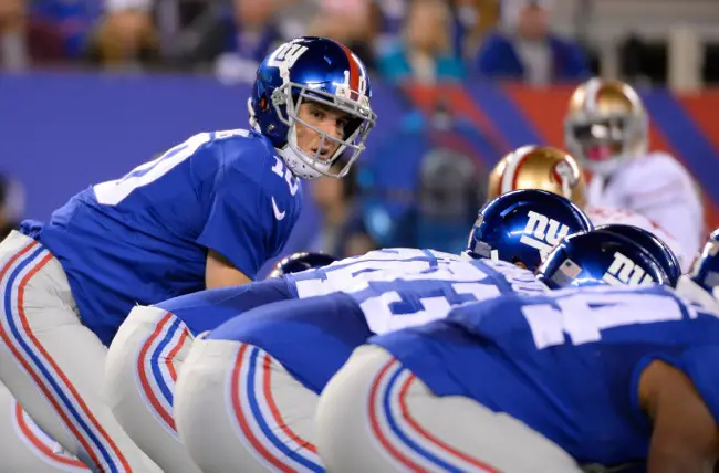 Eli Manning, New York Giants (October 11, 2015)