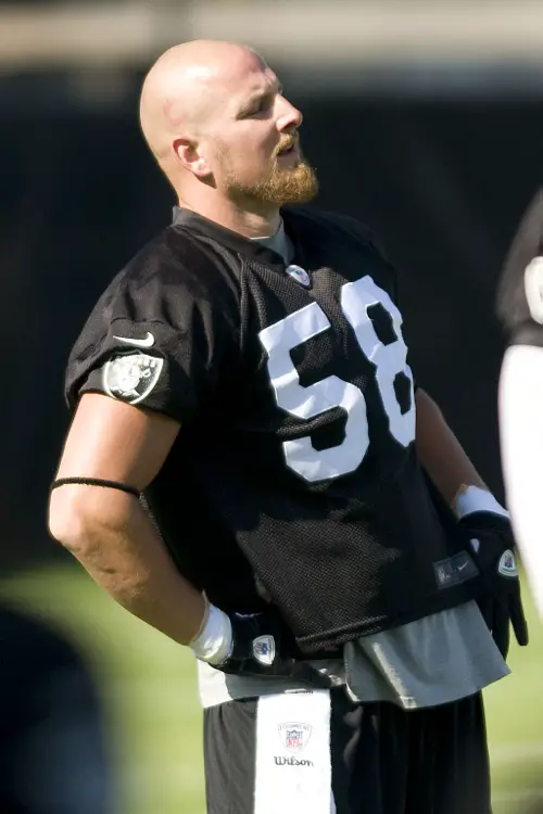 Dave Tollefson, Oakland Raiders (July 30, 2012)