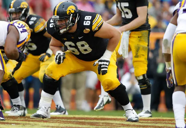 Brandon Scherff, Iowa State Hawkeyes (January 1, 2014)