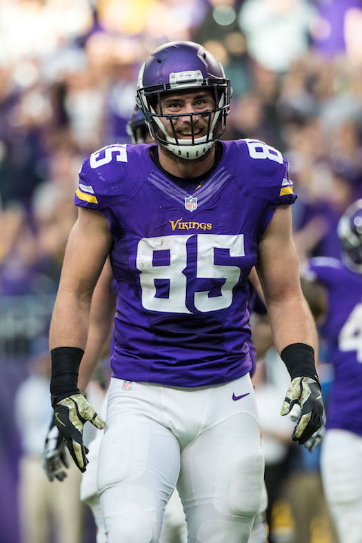 Rhett Ellison, Minnesota Vikings (November 6, 2016)