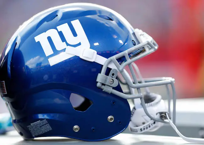 New York Giants Helmet (August 20, 2016)