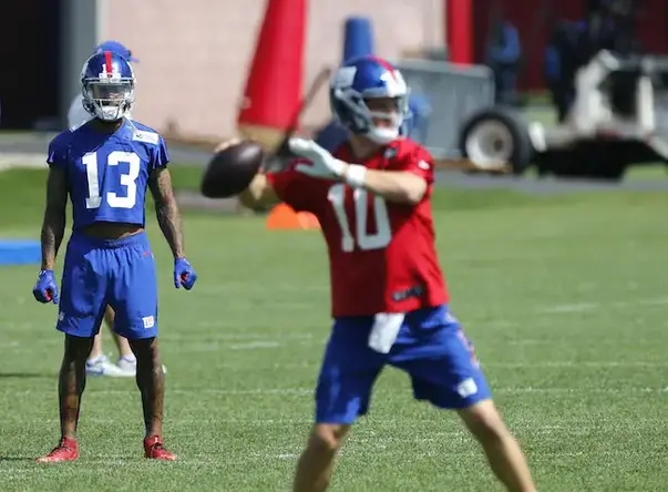 Giants training camp: Odell Beckham Jr. 'just ready to go out and practice'  - Big Blue View