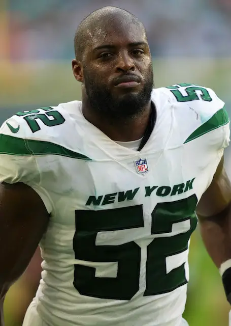 Jarrad Davis, New York Jets (December 19, 2021)