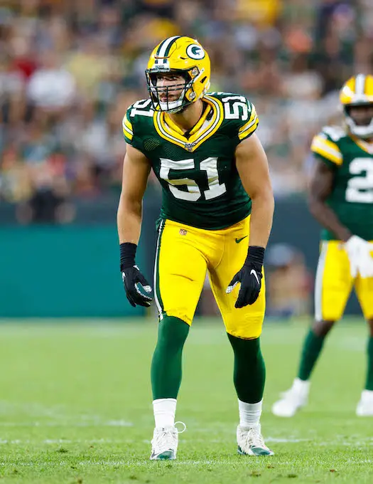 Kyler Fackrell, Green Bay Packers (August 8, 2019)
