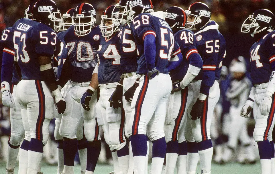New York Giants Defense (January 11, 1987)
