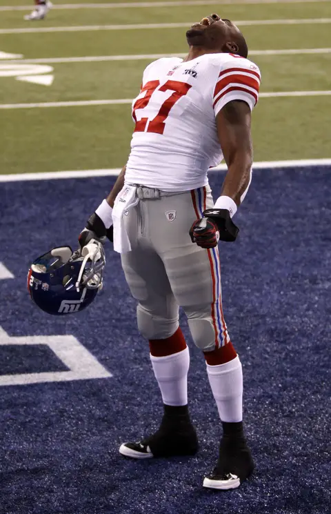 Brandon Jacobs, New York Giants (February 5, 2012)