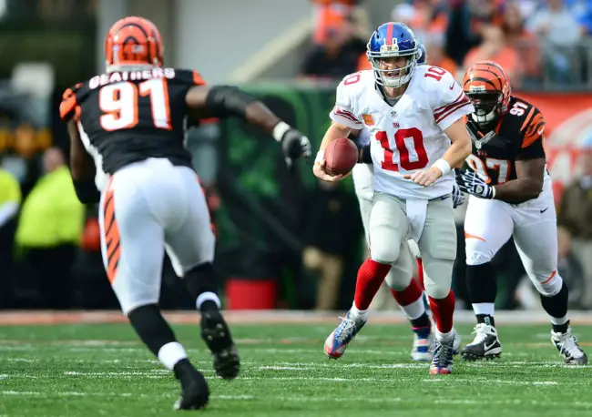 Eli Manning, New York Giants (November 11, 2012)
