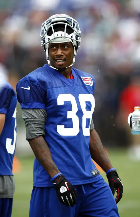 Will Hill, New York Giants (July 28, 2012)