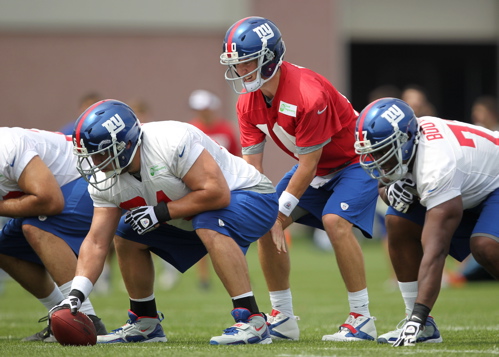 Eli Manning, New York Giants (July 27, 2013)