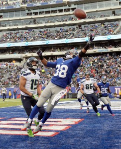 Trumaine McBride, New York Giants (December 15, 2013)