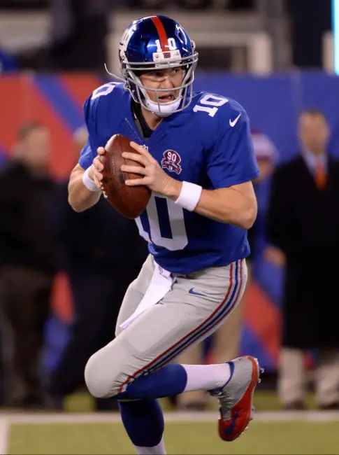 Eli Manning, New York Giants (November 23, 2014)