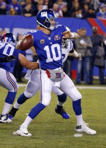 Eli Manning, New York Giants (November 3, 2014)