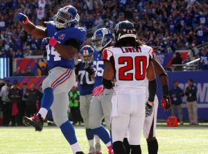 Andre Williams, New York Giants (October 5, 2014)
