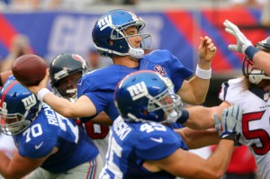 Eli Manning, New York Giants (September 21, 2014)