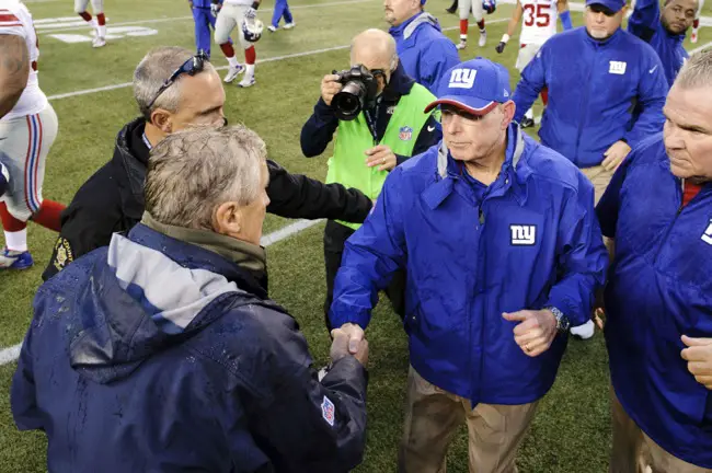 Tom Coughlin, New York Giants (November 9, 2014)