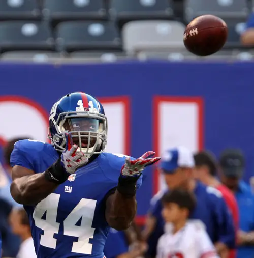 Andre Williams, New York Giants (August 9, 2014)