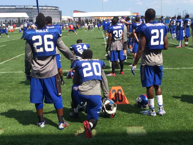 New York Giants Training Camp (July 25, 2014)