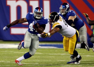 Andre Williams, New York Giants (August 9, 2014)