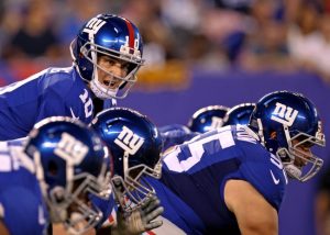 Eli Manning, New York Giants (August 9, 2014)