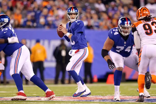 Eli Manning, New York Giants (November 14, 2016)